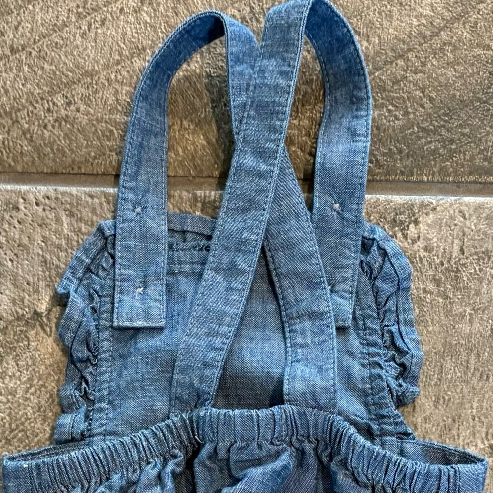 Hope&Henry Organic Ruffle Sunsuit - Picture 6 of 7